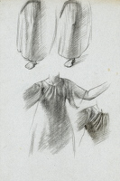 Study of woman and dress