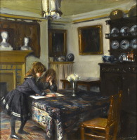 The dining room of John Singer Sargent