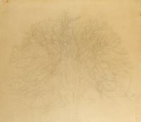 Study for the background tree in ...