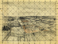Sketch for An Aerial View of a...