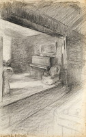 The Artist's Sitting Room, circa 1890