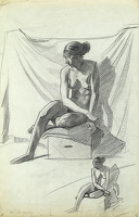 Life Study (at St Martins), 1923-24