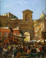 Porta Capuana, Naples,  1920's