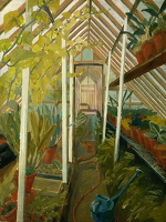 Greenhouse interior, 1939,