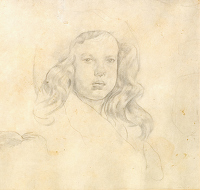 Portrait of a young girl 1, 1919
