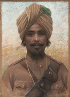 Guerre de 1914 - Hindou, 1917