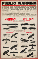 Public Warning – German airships &...