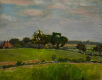 Kent landscape, early 1950's
