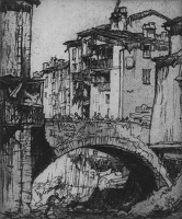 Bridge at Sospel - 1932