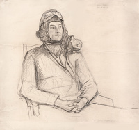 Portrait of Flying Officer Roger Folley