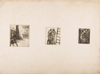 Three trial engravings, early 1920's