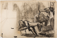 Study for the Stanhope Street group