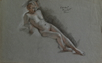 Reclining Nude, 1915