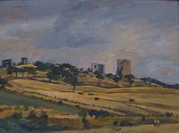 Hadleigh Castle from the West, c. 1936