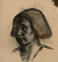 Portrait of Evelyn Gibbs, circa 1929