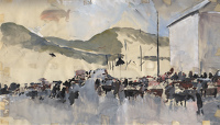 Sketch for Fair at Waterville Co Kerry