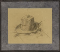 Study of the artist's hat