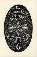 Design for The Curwen Press News-Letter