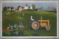 Tractor in Landscape, 1945