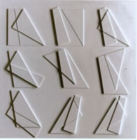 Folding nine variations, 1981