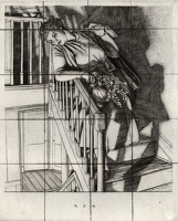 Girl on Stairs, 1937