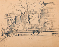 Study of Hyde Park, circa 1931