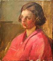 Portrait of a young girl - circa 1925