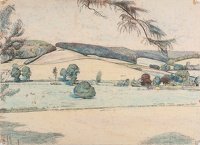 Landscape with Grazing Cows