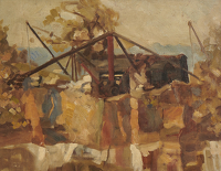 Quarry Scene, mid 1920's