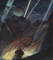 Barrage Balloons and Searchlights