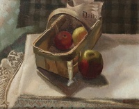 Apples in a Basket circa 1913