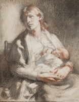 Mother Feeding her Child, 1903