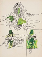 Study of organic forms, circa 1970