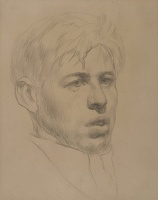 Portrait of Gilbert Spencer, circa 1919