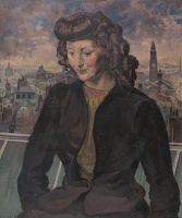 Portrait of a Glaswegian lady