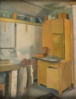 Kitchen at Oak Cottage, circa 1937