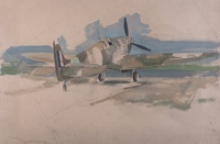 Rear view Spitfire