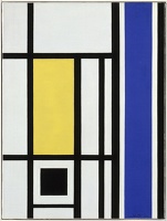 White, Black, Yellow and Blue, 1954