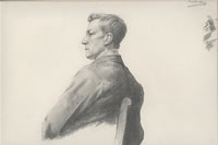 Profile portrait of R.P. Longden