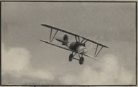 German Fokker bi-plane, c. 1917