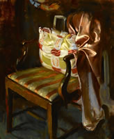 Chair with Drapery