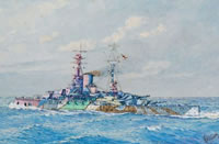 HMS Ramillies as she appeared in...