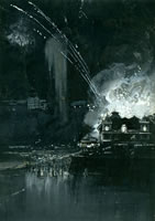 Fireworks over Scarborough, 1894